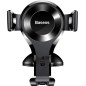 Baseus Osculum Passiv holder Mobiltelefon/Smartphone Sort Baseus Osculum Passiv holder Mobiltelefon/Smartphone Sort